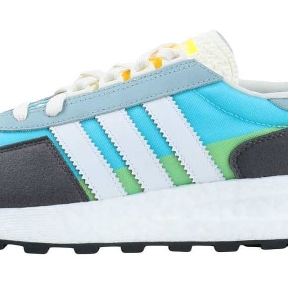 adidas Retropy E5 Mens Running Shoes Grey blue Five GX9820 Brand New - Picture 2 of 5